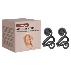 South Moon Tinnitus Relief Earrings, Ear Discomfort Tinnitus Ear Back Ear Care Massage Earrings