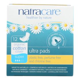 Natracare Organic & Natural Ultra Pads - Case Of 12 - 12 Ct