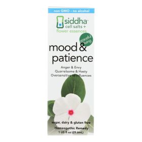 Siddha Cell Salts + Flower Essentials Mood & Patience - 1 Each - 1 Fz